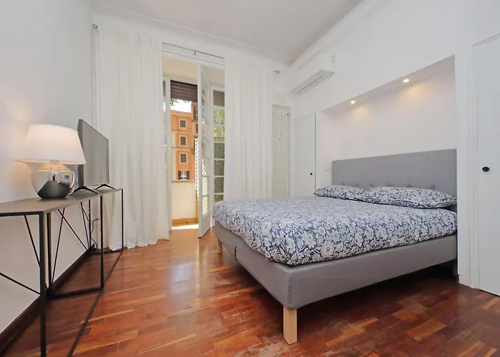 公寓 Charme E Style: Splendid With 2 Bedrooms 罗马