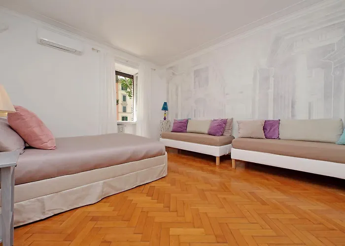 公寓 Charme E Style: Splendid With 2 Bedrooms 罗马